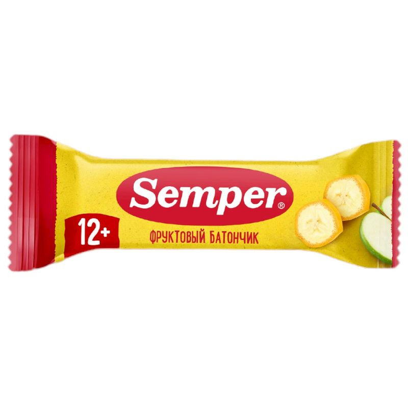 Изображение товара Ломтик Semper Яблоко и банан 15г - детское питание для малышей