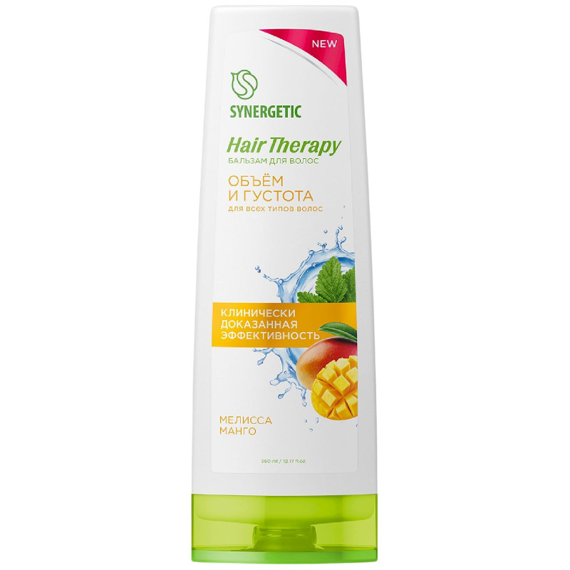 Изображение товара Бальзам Synergetic Hair Therapy Объем и густота волос, 360мл