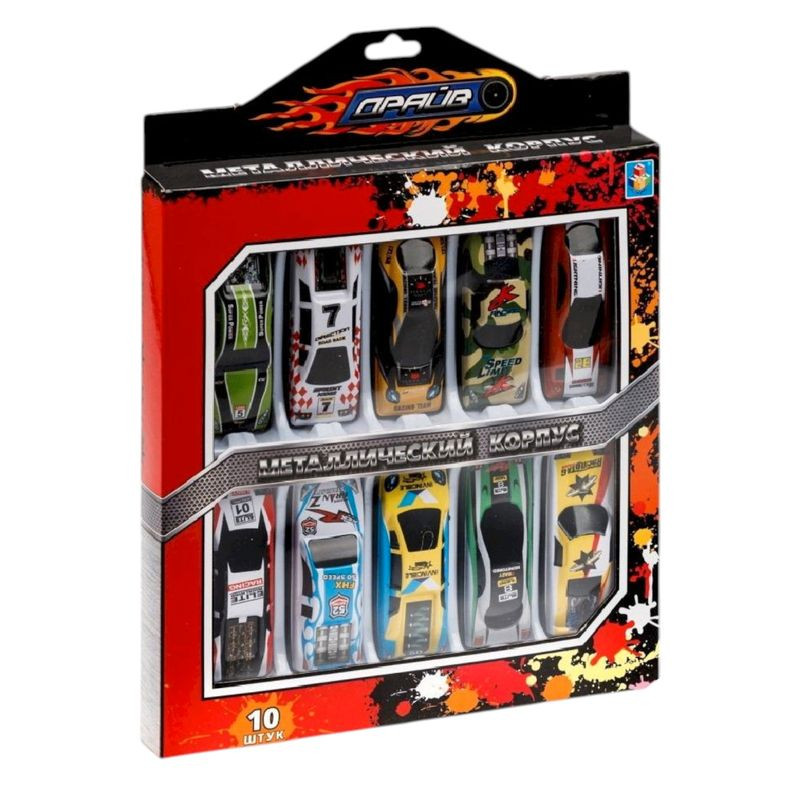 Изображение товара Машинка 1Toy в ассортименте, яркая игрушка для детей, надежное качество