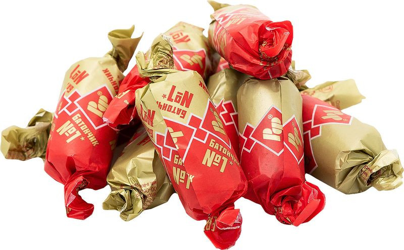 Изображение товара Конфеты Рот Фронт батончики с шоколадом - 1 кг