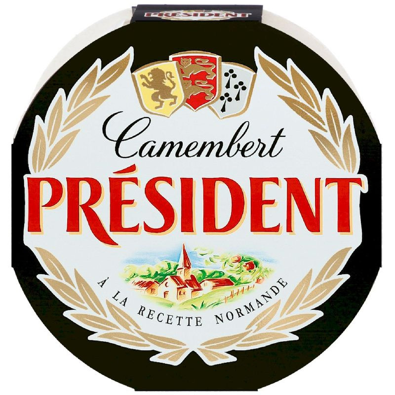 Изображение товара Сыр President Камамбер с белой плесенью 45% 125г