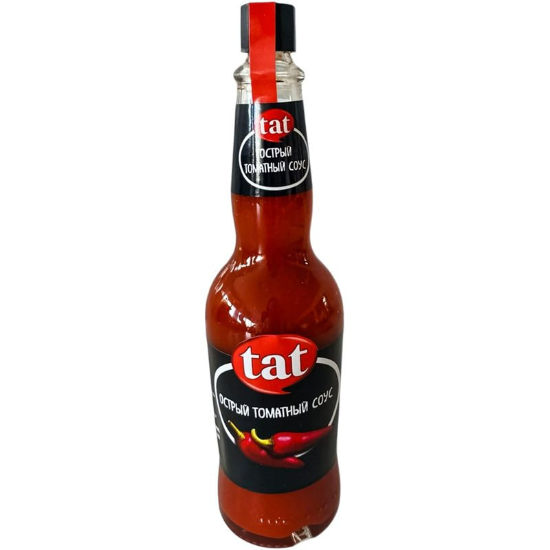 Изображение товара Соус острый томатный Tat 110г - натуральный острый соус к блюдам