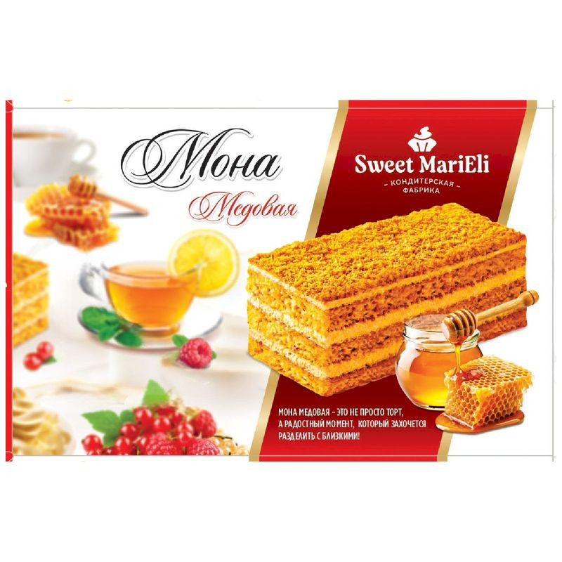 Изображение товара Мона Медовая сдобное хлебобулочное изделие Sweet Marieli 350 г