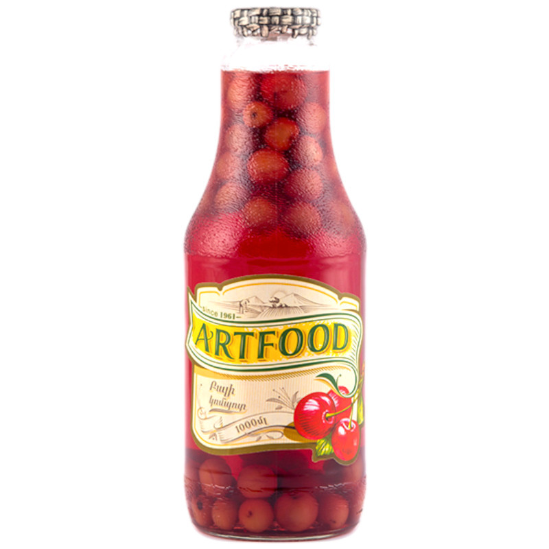 Изображение товара Компот Artfood из вишни стерилизованный, 1л