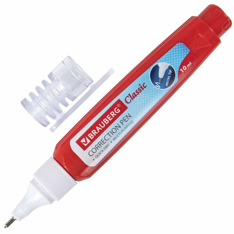 Изображение товара Ручка-корректор Brauberg 10 мл для исправления ошибок письма
