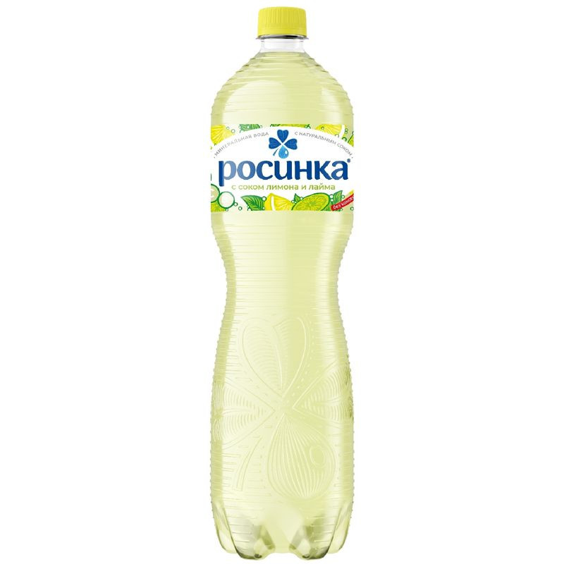 Изображение товара Безалкогольный лимон-лайм напиток Липецкая Росинка 1.5л со вкусом цитрусовых