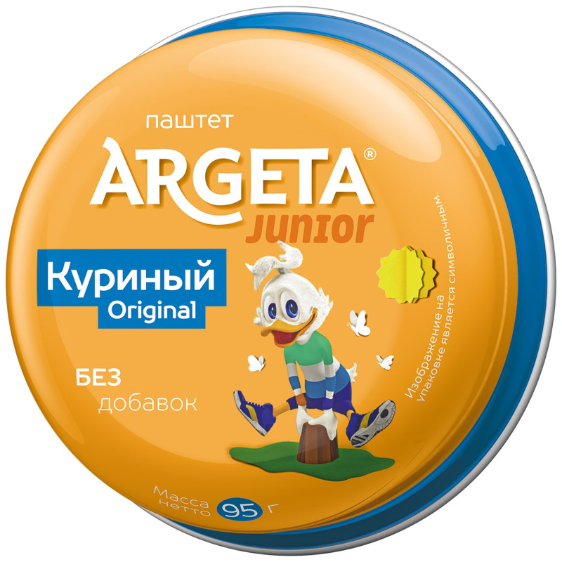 Изображение товара Паштет Argeta Junior Original куриный, 95г