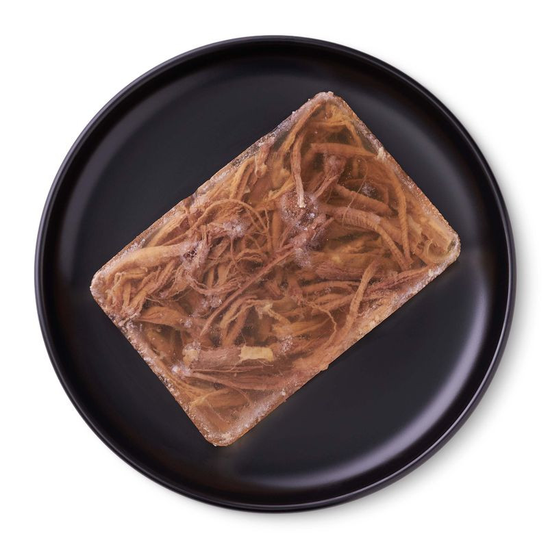 Изображение товара Студень из говядины Перекрёсток Select 200г натуральное мясное блюдо