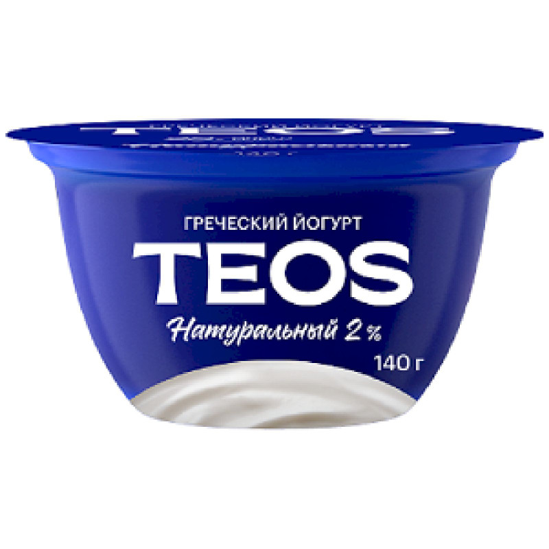 Изображение товара Йогурт Teos Греческий 2%, 140г