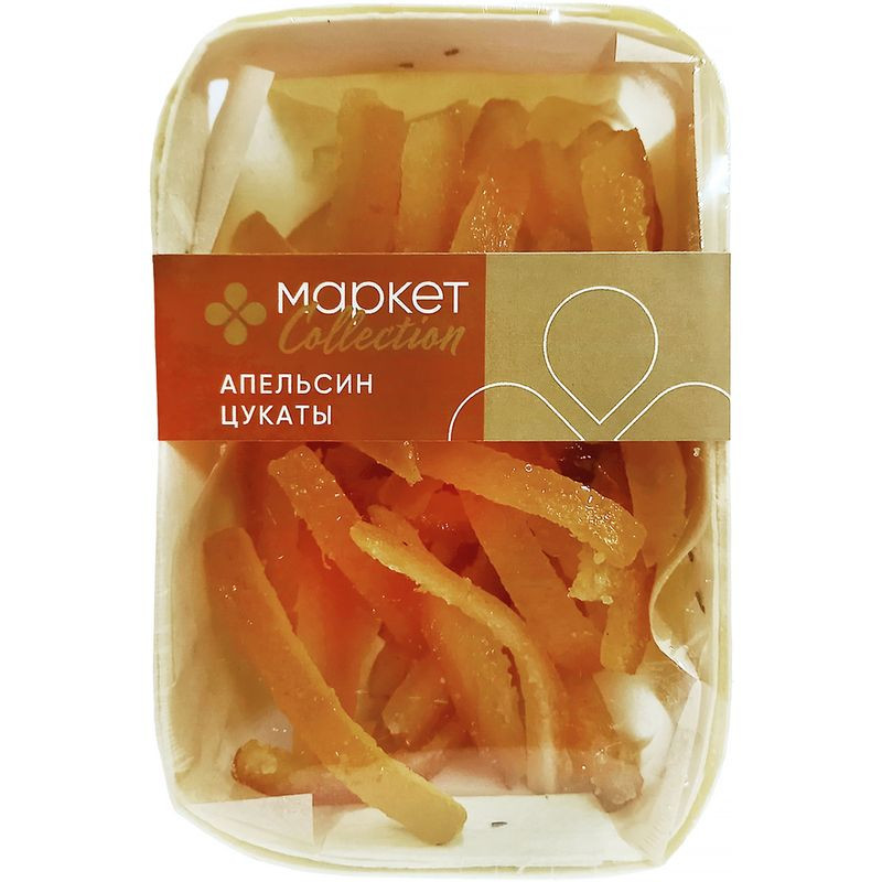 Изображение товара Цукаты Апельсин Маркет Collection 110г натуральный десерт сладкий фруктовый продукт
