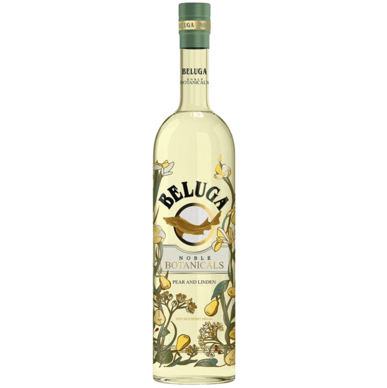 Изображение товара Настойка Beluga Noble Botanicals Груша и Липа 500мл подарочная упаковка с бокалом 30%