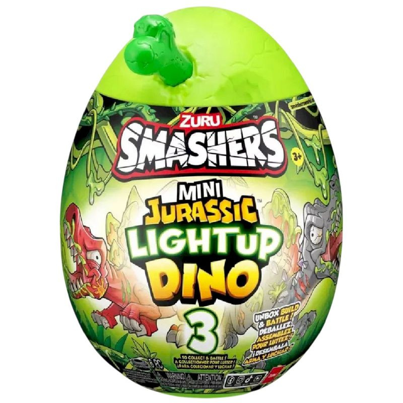 Изображение товара Капсула-сюрприз Zuru Smashers с мини-динозавром ассортимент