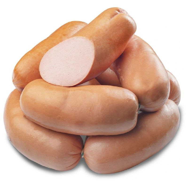 Изображение товара Свежие классические свиные вареные сардельки от ООО Мясокомбинат Эко