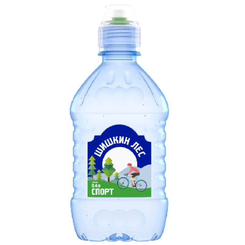 Изображение товара Вода Шишкин лес Спорт негазированная 400 мл натуральный питьевая вода