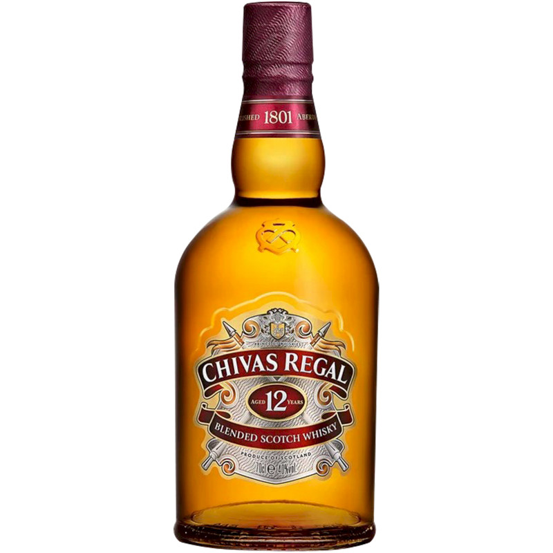 Изображение товара Chivas Regal 12 лет шотландский купажированный виски 750мл