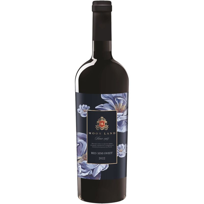 Изображение товара Вино Moon Land W.S. Красное Полусладкое 750мл