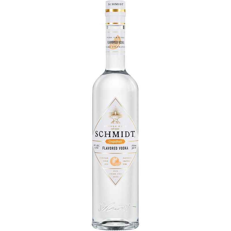 Изображение товара Водка Schmidt Грейпфрут особая 40% 500мл натуральный ароматизатор