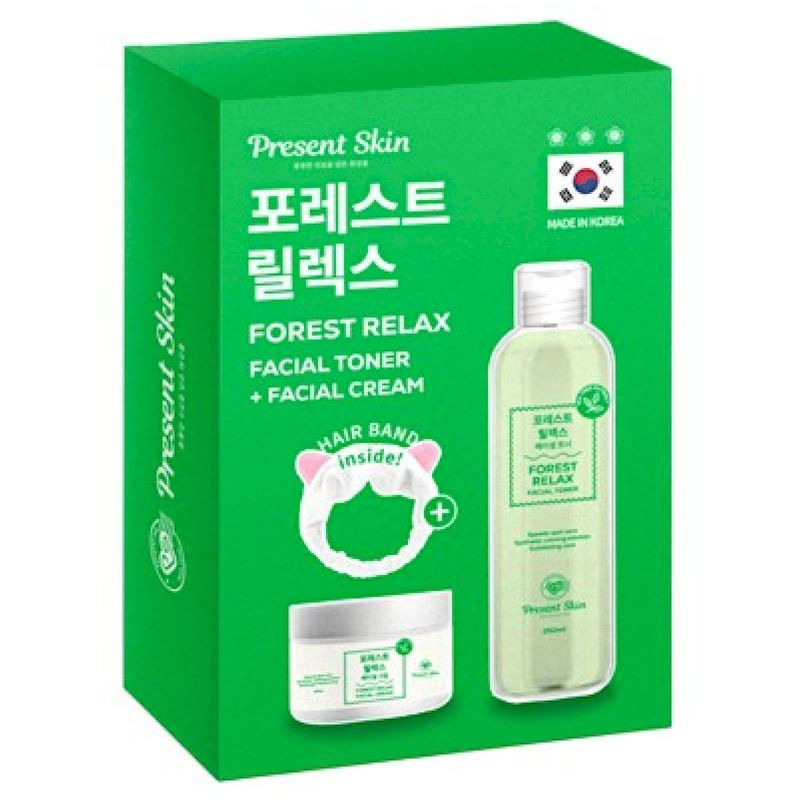 Изображение товара Набор средств для ухода за лицом Present Skin Forest Relax 250мл + 50мл