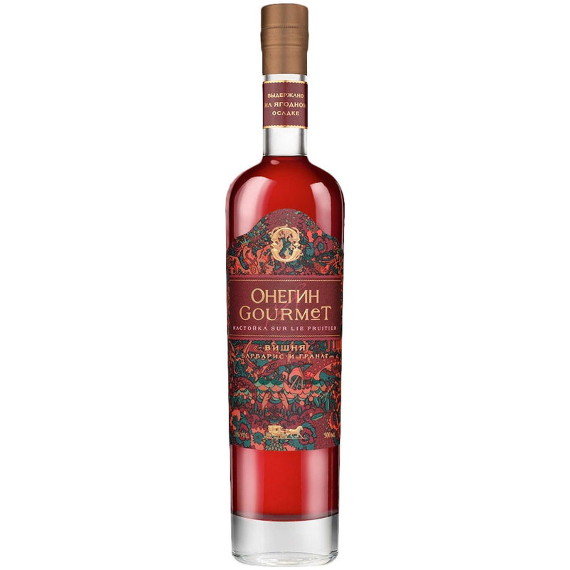 Изображение товара Настойка Онегин Gourmet вишня 20%, 500мл