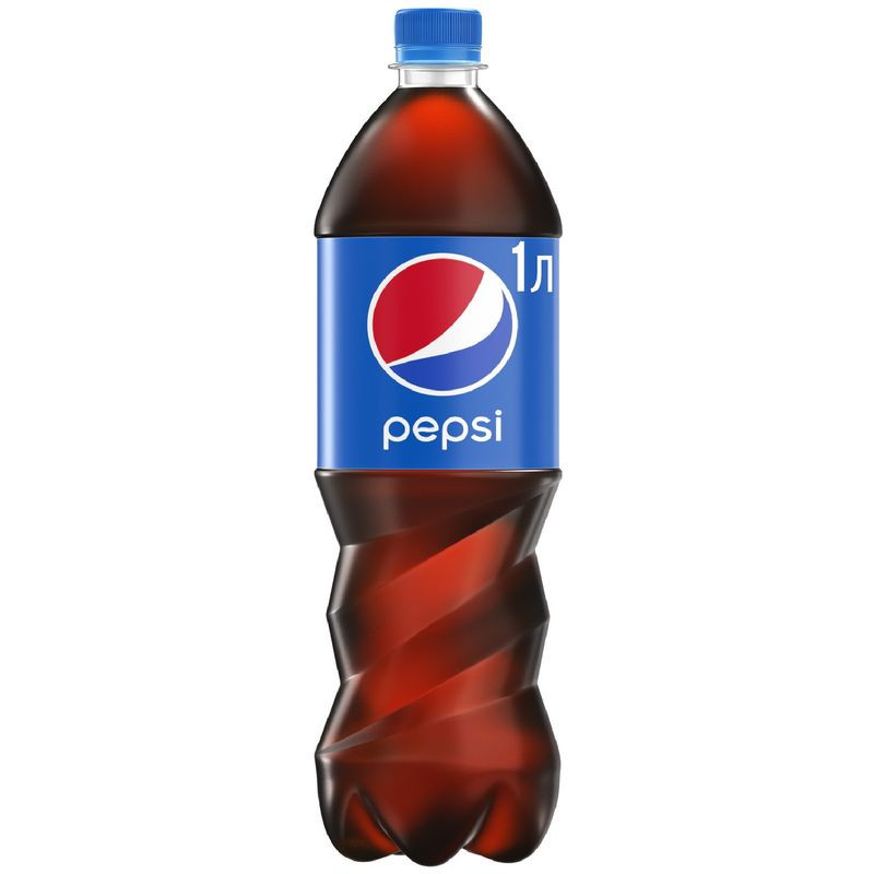 Изображение товара Газированный напиток Pepsi 1л классический вкус колы