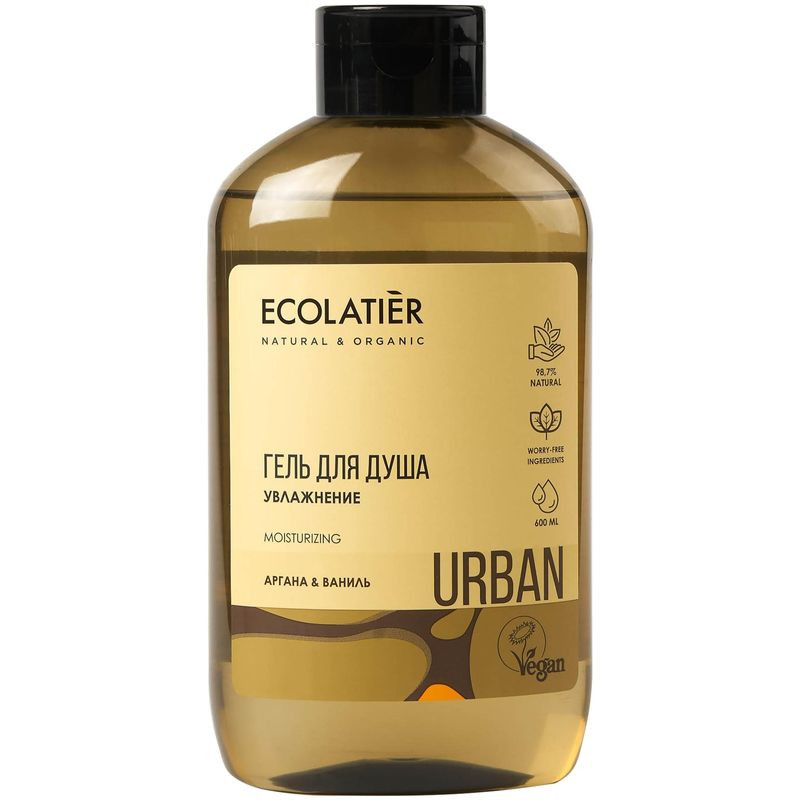 Изображение товара Гель для душа Ecolatier Urban Увлажнение аргана и ваниль 600мл