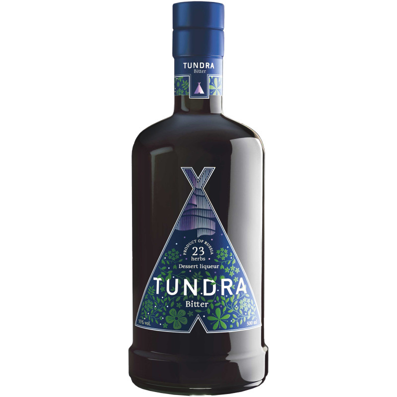 Изображение товара Ликёр Tundra Биттер десертный 35%, 500мл