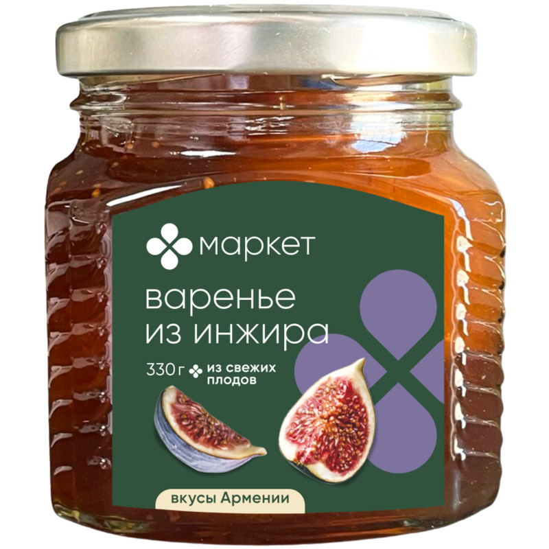 Изображение товара Варенье из инжира Маркет, 330г