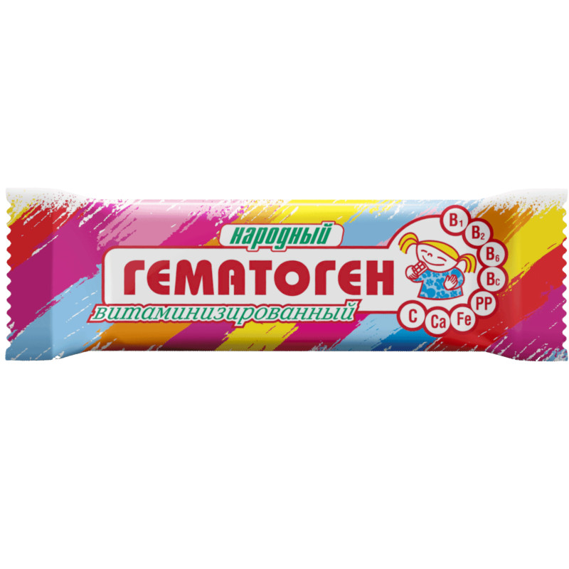 Изображение товара Гематоген  Народный Витаминизированный, 40г