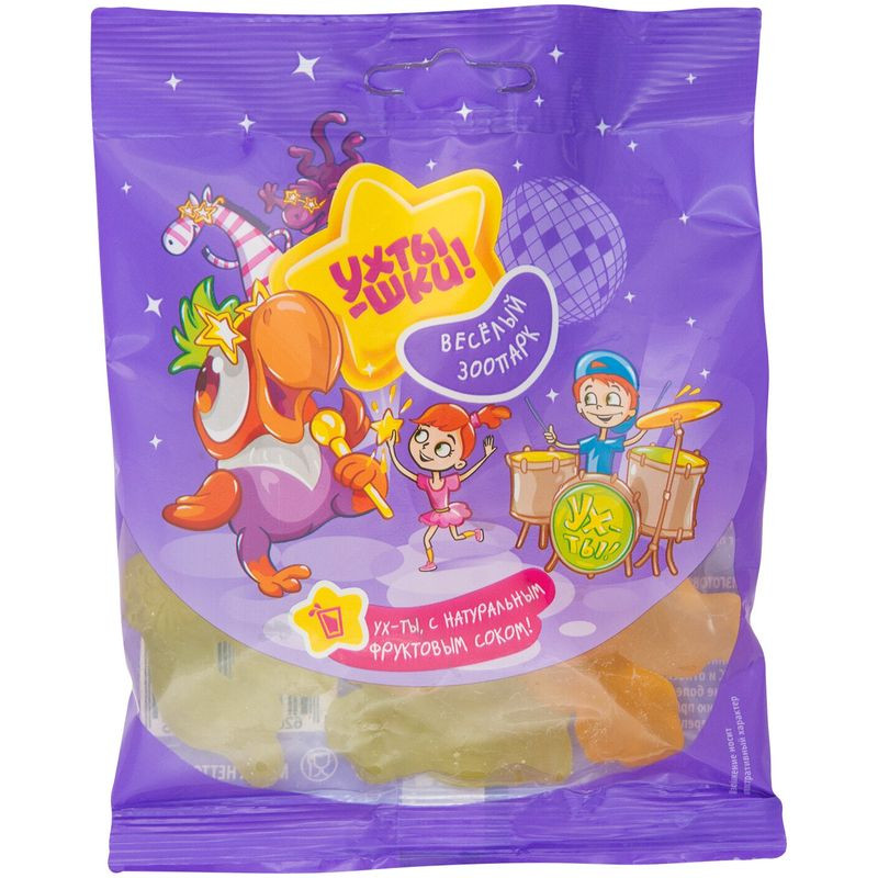 Изображение товара Мармелад Ухтышки Весёлый зоопарк, 70г
