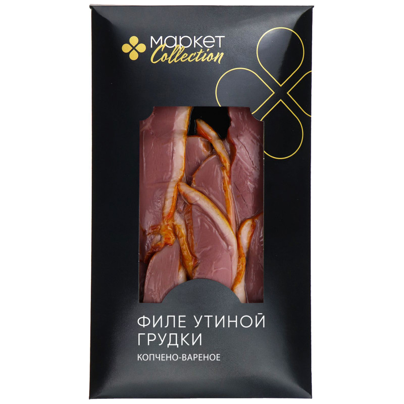 Изображение товара Филе грудки утиной копчёно-варёной Маркет Collection, 150г