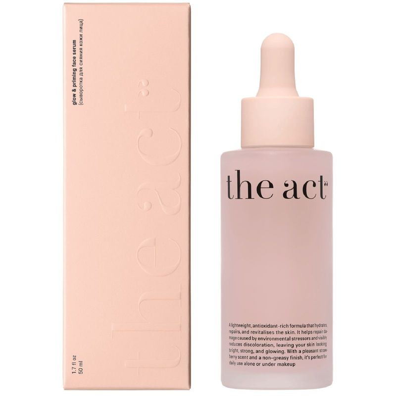 Изображение товара Сыворотка для лица The Act сияние 50 мл натуральные компоненты эффективно увлажнение