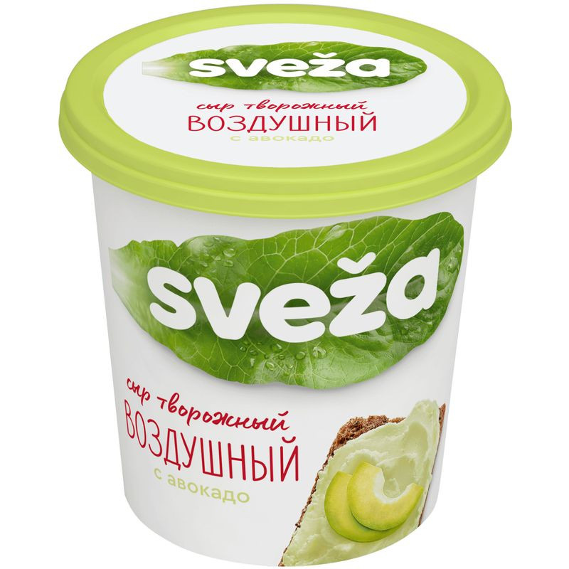 Изображение товара Сыр Савушкин Воздушный Свежа творожный с авокадо 60%, 150г