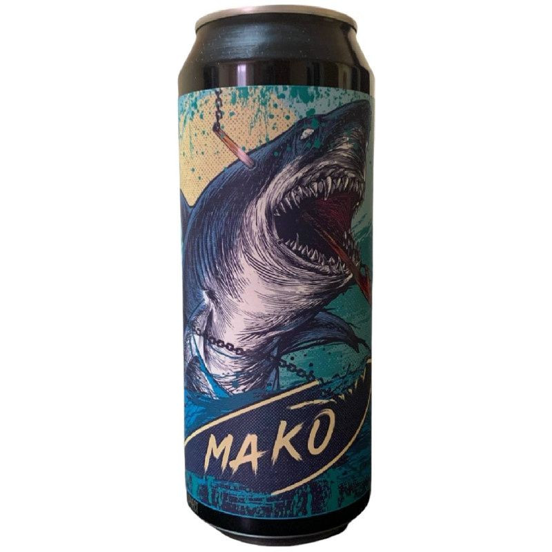 Изображение товара Пиво Selfmade Brewery Mako светлое нефильтрованное 450 мл