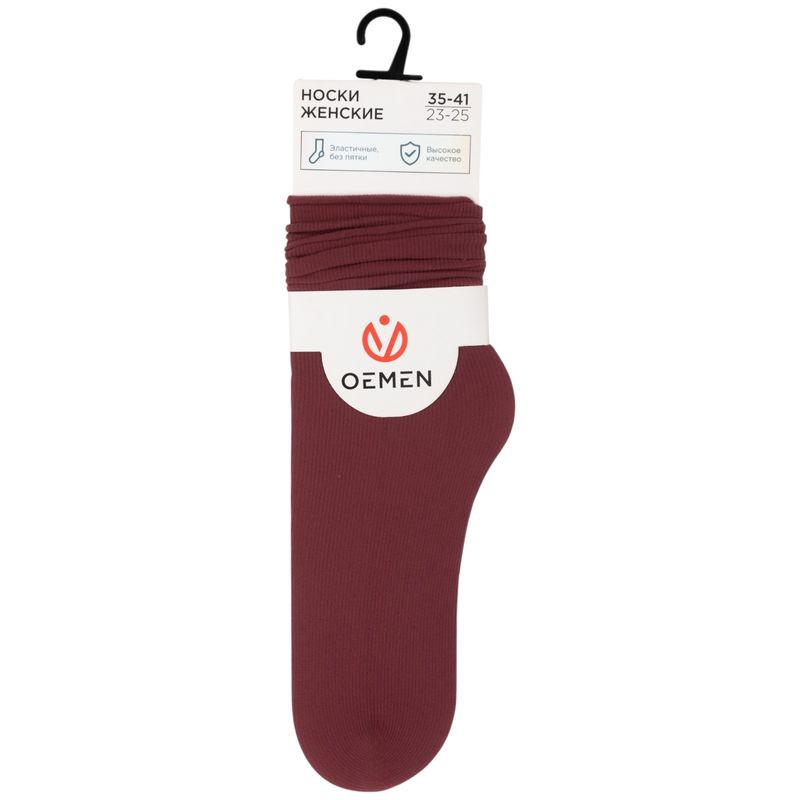 Изображение товара Женские носки Oemen 23-25 размер мягкие и эластичные для ежедневного комфорта