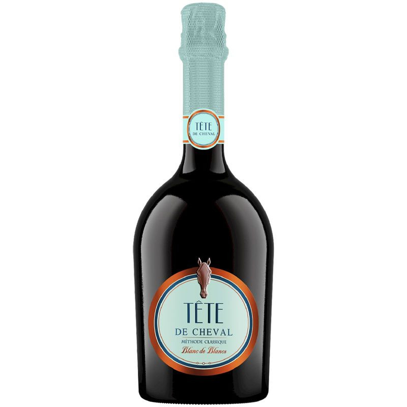 Изображение товара Игристое вино Tete de Cheval Blanc de Blanc белое брют 750 мл