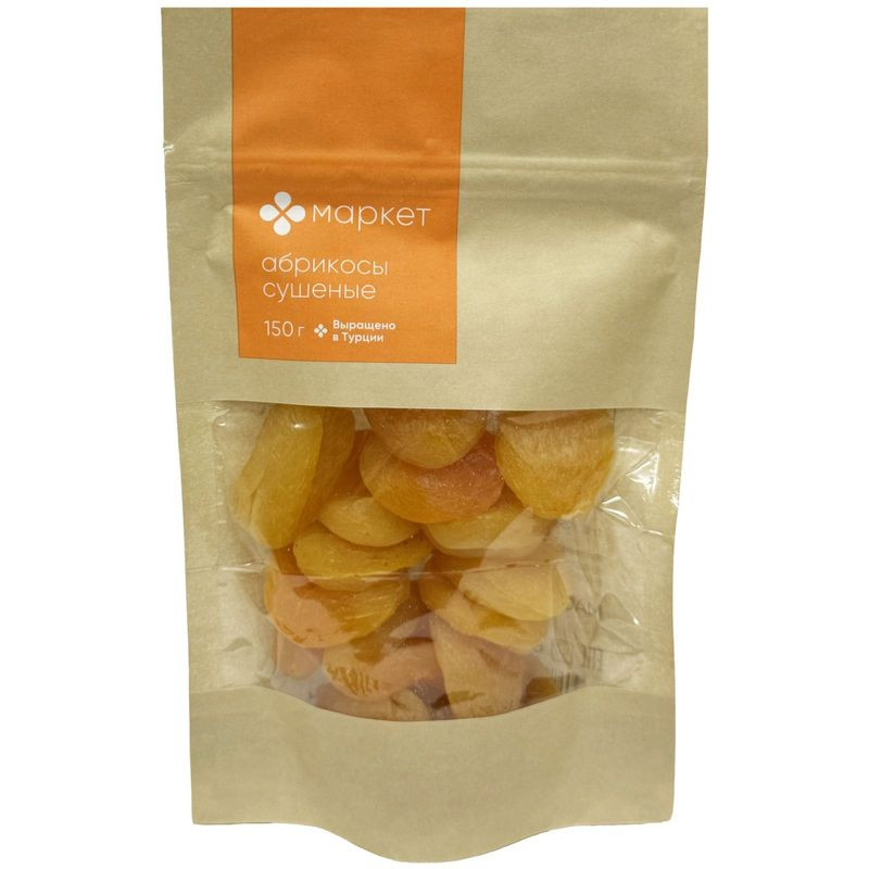 Изображение товара Абрикос сушёный Маркет Перекрёсток 150г натуральный сухофрукт