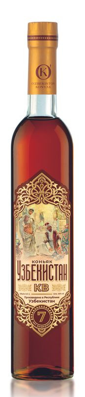 Изображение товара Коньяк Узбекистан КВ 7-летний узбекский 40% 500мл