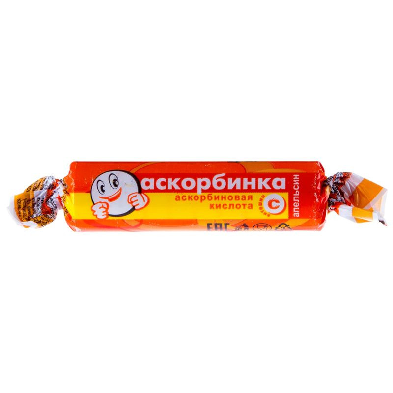 Изображение товара Аскорбиновая кислота Bud со вкусом апельсина, 30г