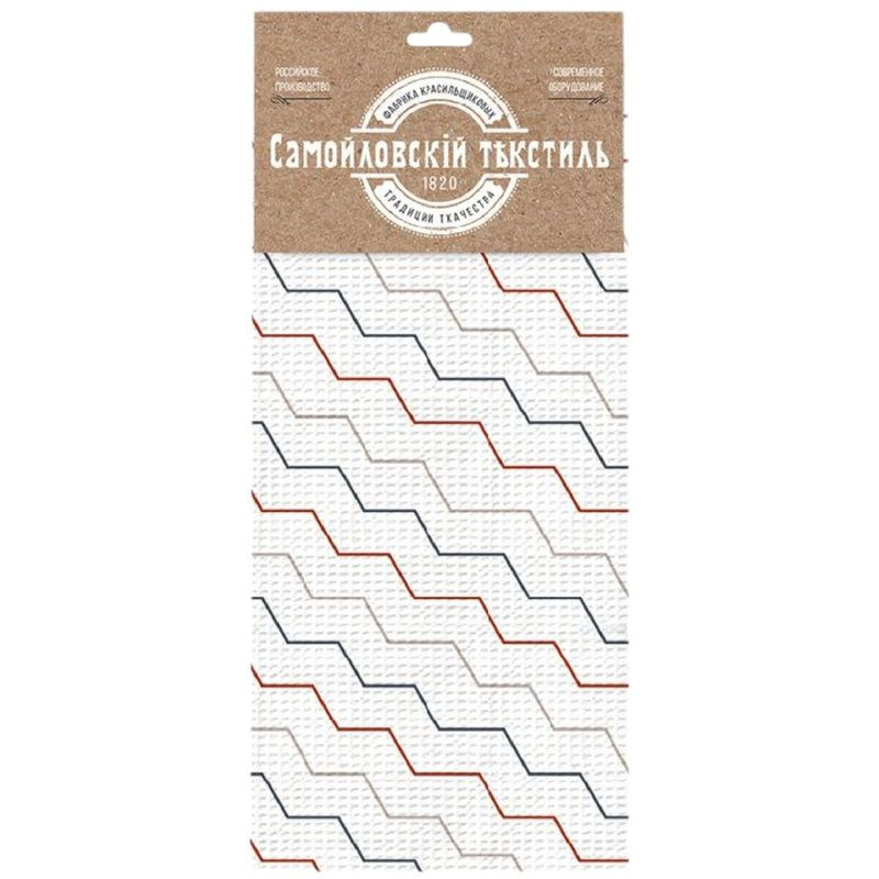 Изображение товара Набор кухонных полотенец Самойловский Текстиль Глиссада 40х70см, 2шт