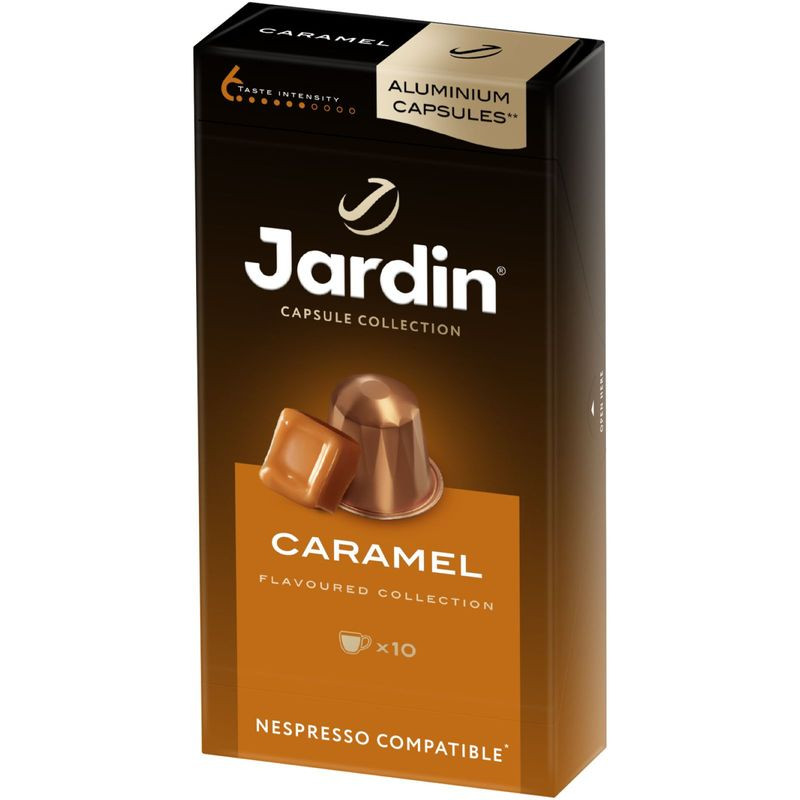 Изображение товара Кофе в капсулах Jardin Caramel 10х5г - ароматный кофе с карамелью