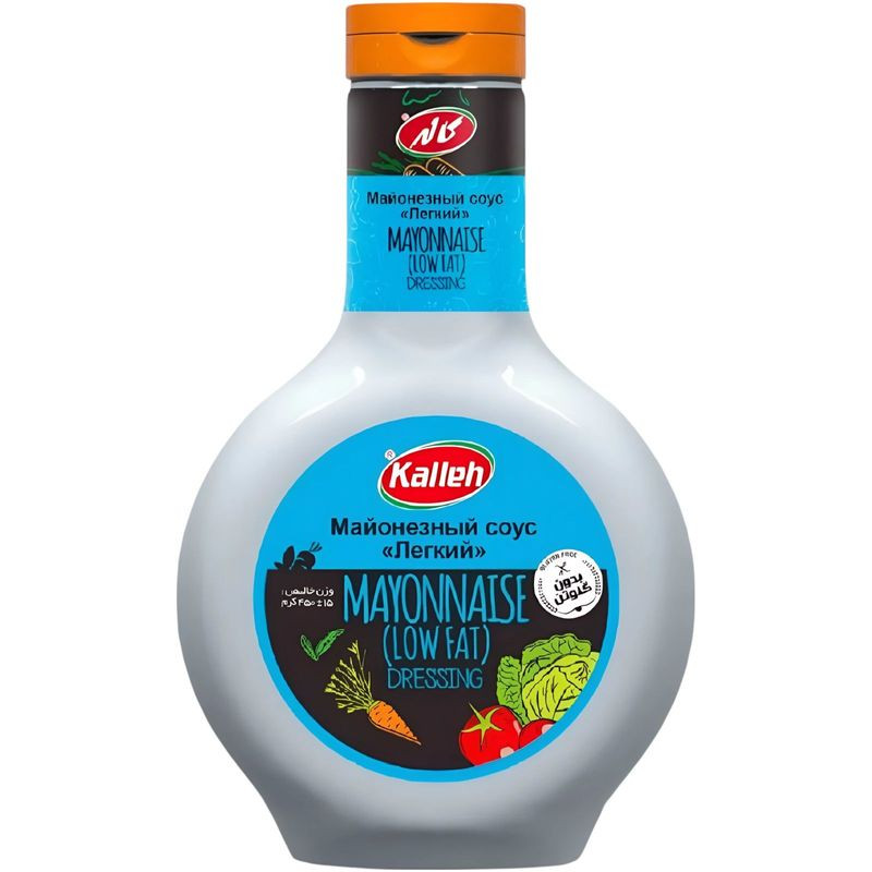 Изображение товара Соус Kalleh майонезный легкий 450 мл для салатов и бутербродов