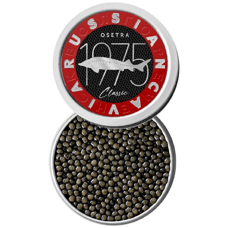 Изображение товара Икра Classic осетровых рыб баночная зернистая, 50г