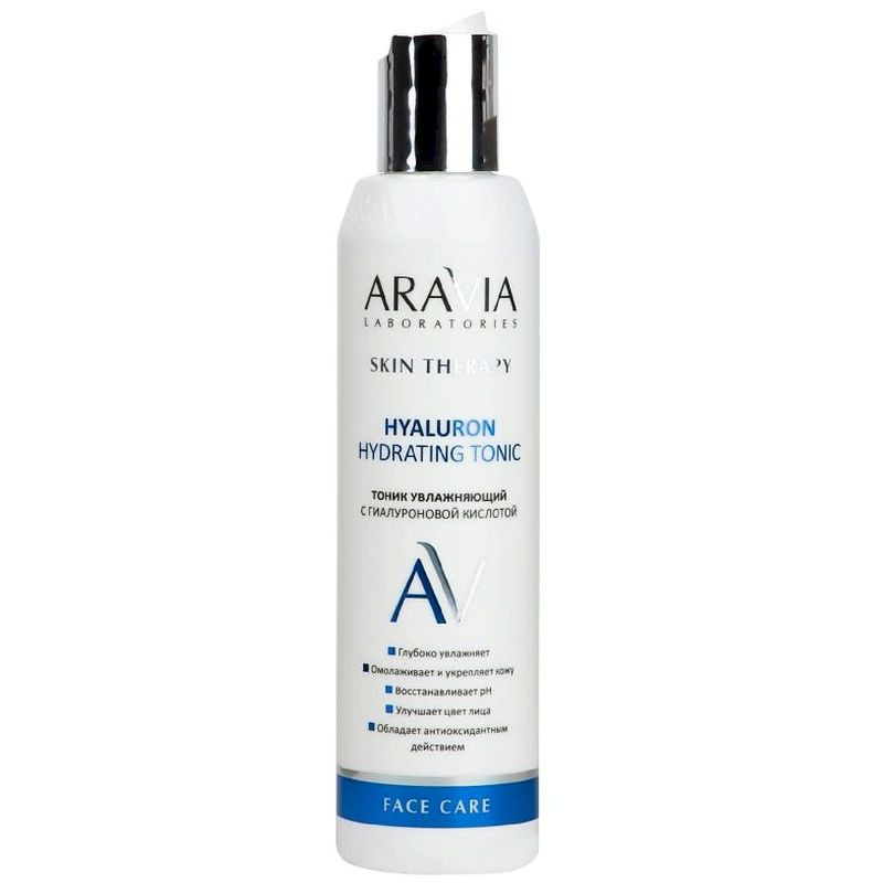 Изображение товара Тоник Aravia Laboratories с гиалуроновой кислотой для увлажнения кожи 200мл