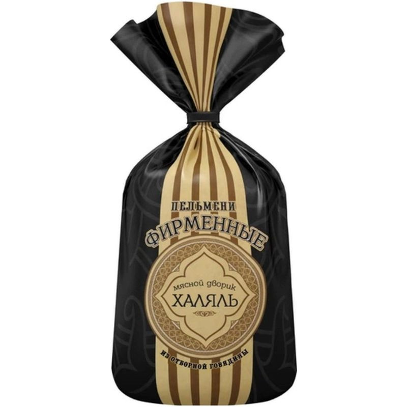Изображение товара Пельмени Мясной Дворик халяль 800г качественная замороженная продукция