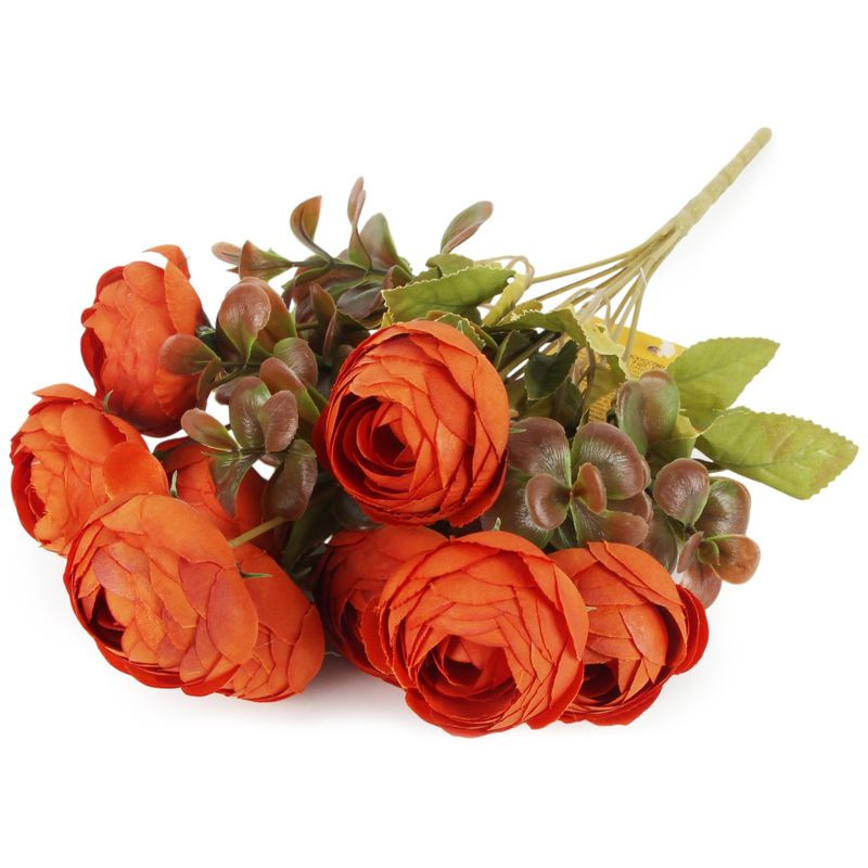 Изображение товара Искусственные розы 9 бутонов Маркет 39см долговечный декор