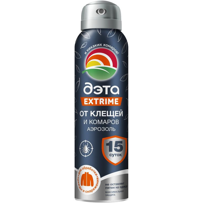 Изображение товара Аэрозоль Дэта от клещей и комаров 150 мл защита от насекомых