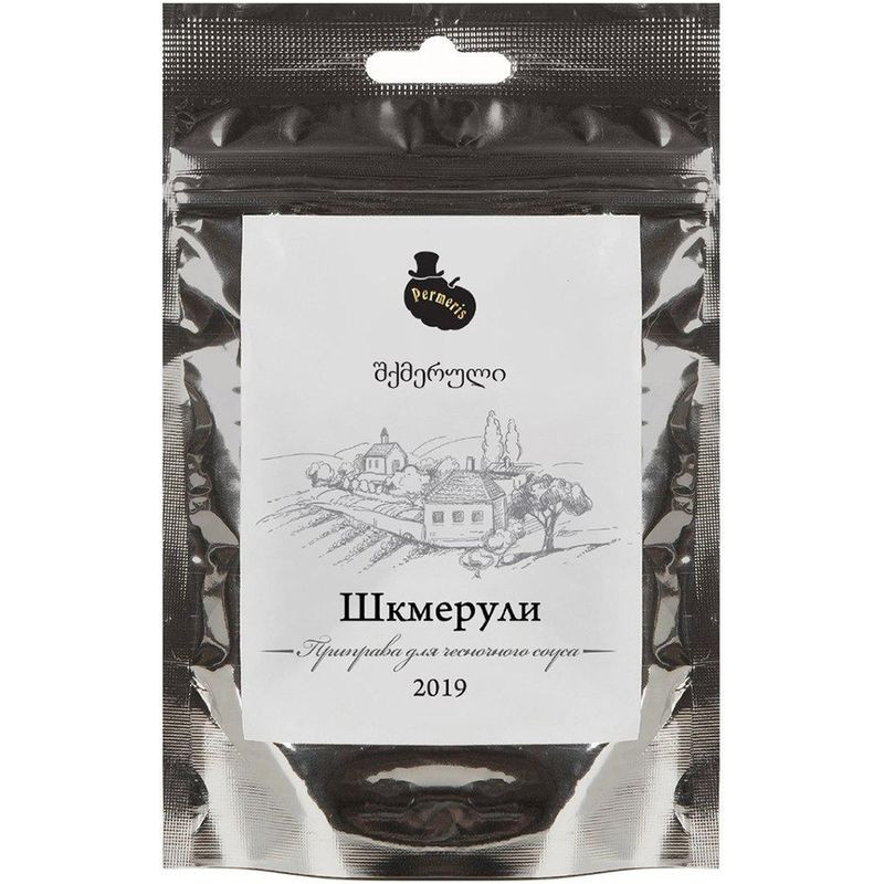Изображение товара Приправа Permeris Шкмерули для чесночного соуса 25 г натуральный аромат и вкус