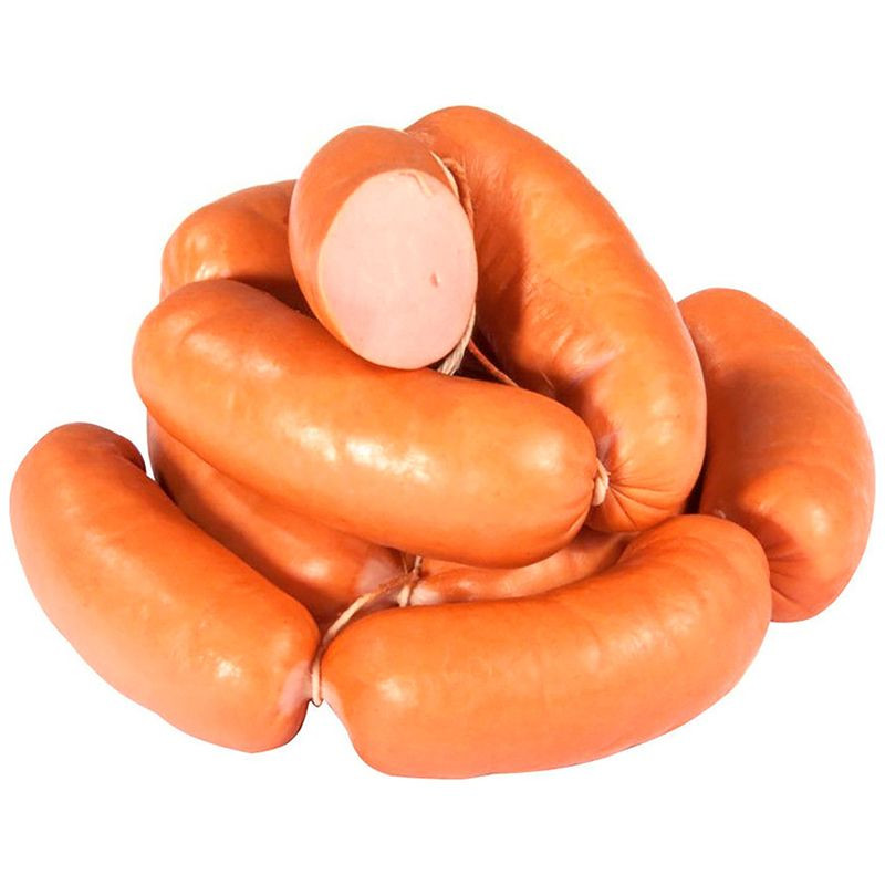 Изображение товара Сардельки варёные Бахрушинъ Телячьи 1199 рублей