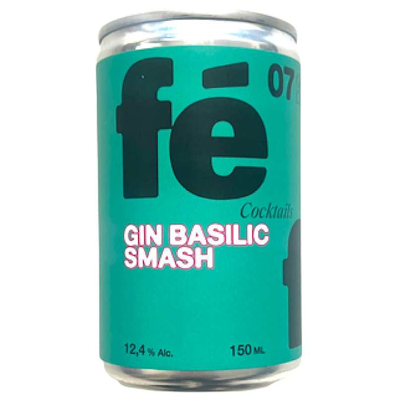 Изображение товара Напиток спиртной Fefe Basilic Smash на основе джина 12,4%, 150мл