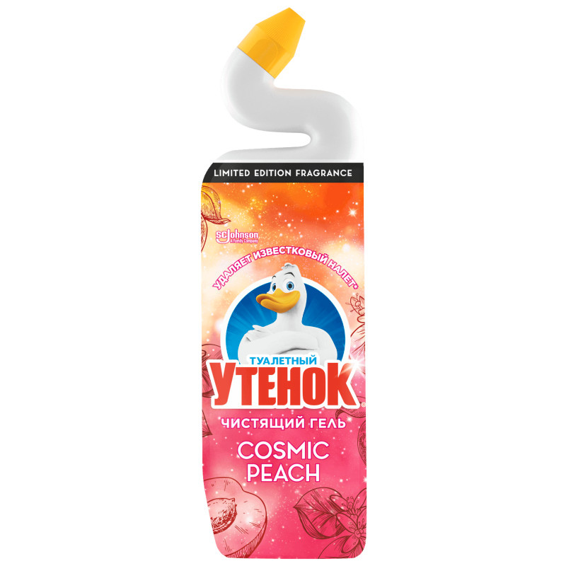 Изображение товара Гель Туалетный Утёнок Cosmic Peach, 800мл - Чистящее Средство